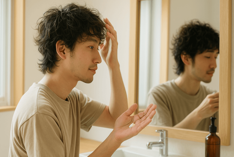 扱いやすさ重視のメンズウルフ術1