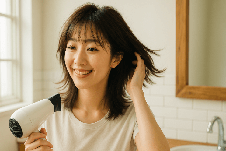 自宅でできる！ウルフカットの簡単スタイリング術