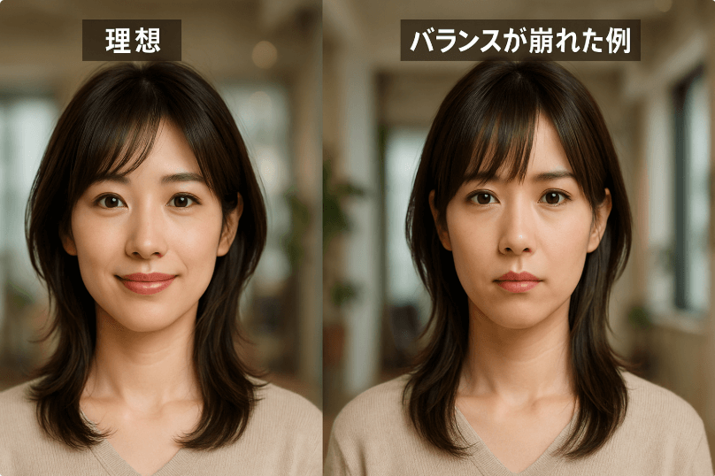 似合わないと感じたら確認すべき点