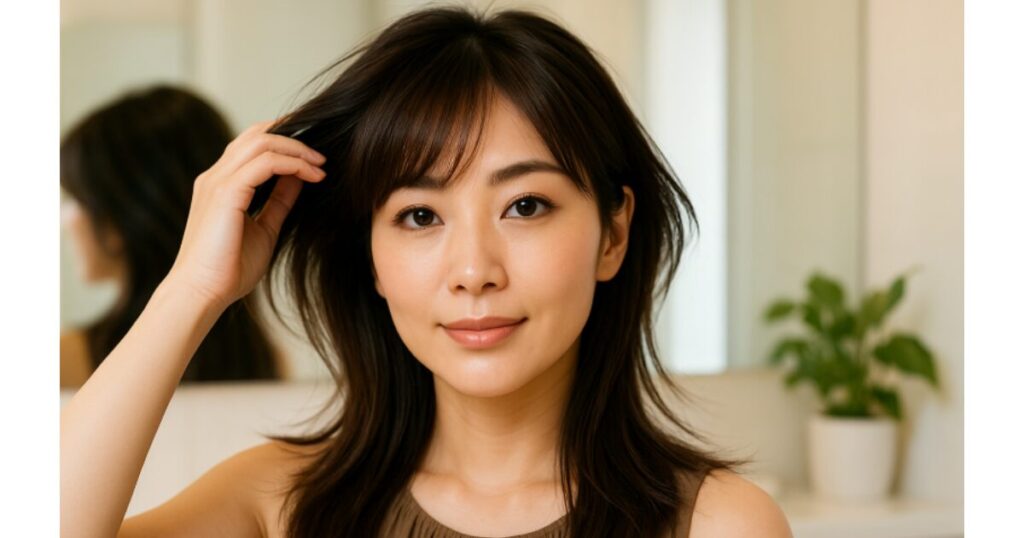 ウルフカットをポニーテールで可愛く見せる3つのスタイリングポイント